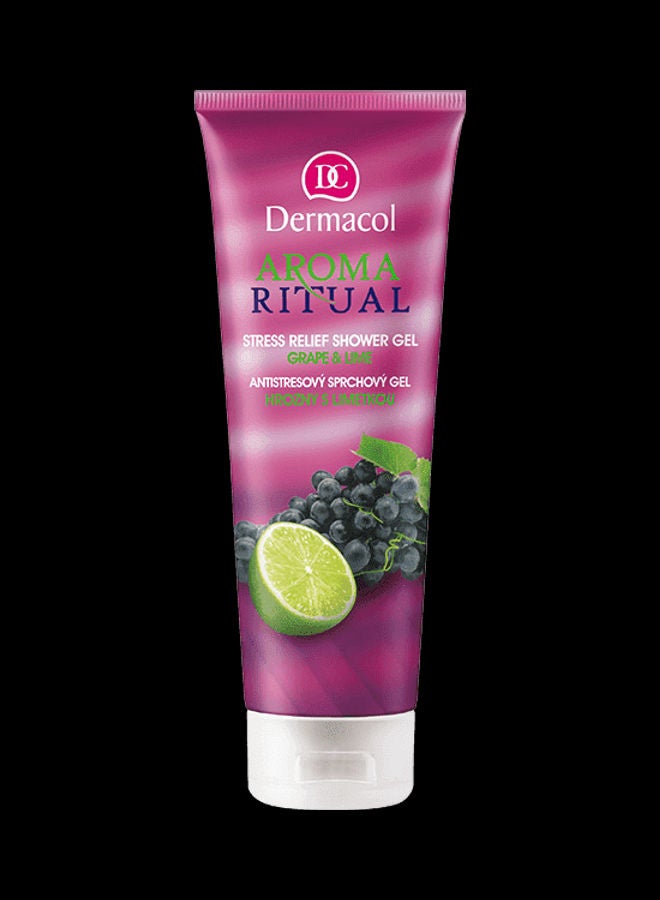 Dermacol Grape And Lime Aroma Ritual Stress Relief Shower Gel 250ml 