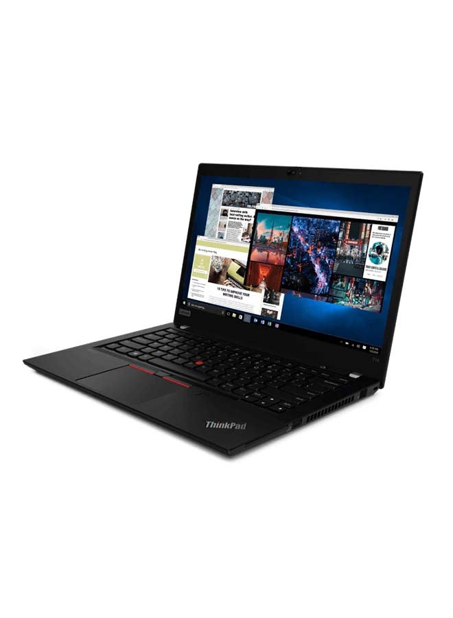 Lenovo ThinkPad T14 Laptop With 14-Inch FHD Display, Core i5-10210U Processor/8GB RAM/256GB SSD/Windows 10 Pro/Intel UHD Graphics English/Arabic Black - Image 2