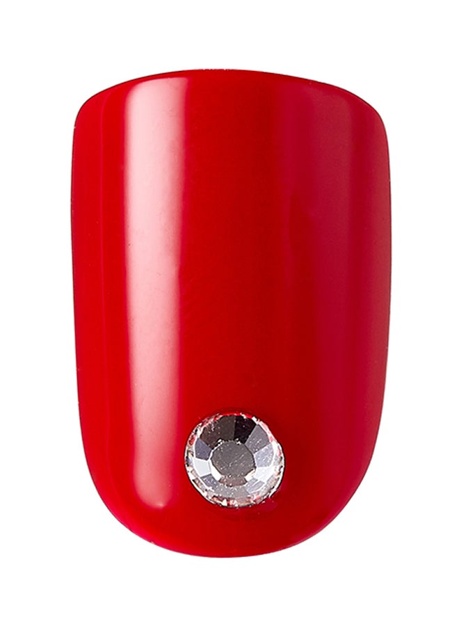 Broadway imPRESS - Accent Nails Flash Mob Nails Set Red - Image 1