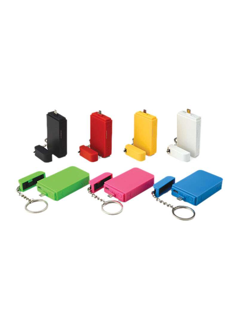 Yell - Mate Micro USB Keychain Style Power Bank for Smartphones Red - Image 1