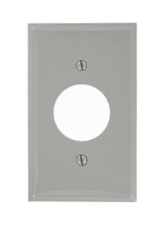 Leviton 1-Gang Device Wall Plate Grey 1.97x0.39x1.18inch 