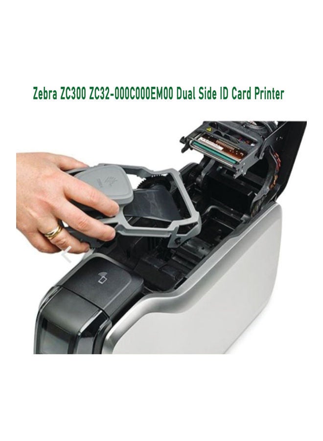 زيبرا شريط ملون طراز ZC300 200 Prints 800300-350 YMCKO متعدد الألوان  - Image 4