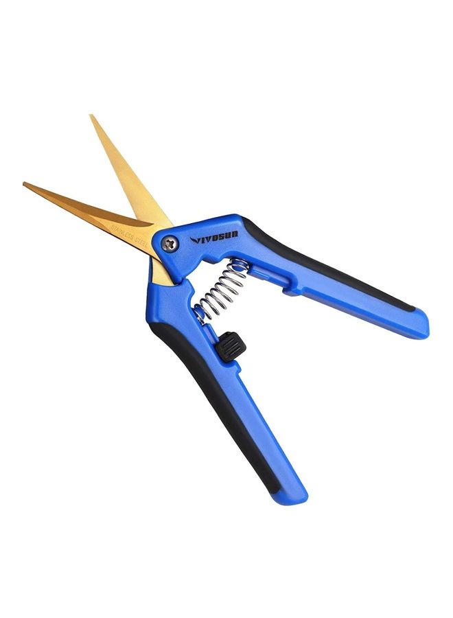 VIVOSUN Gardening Hand Pruner Blue/Gold 