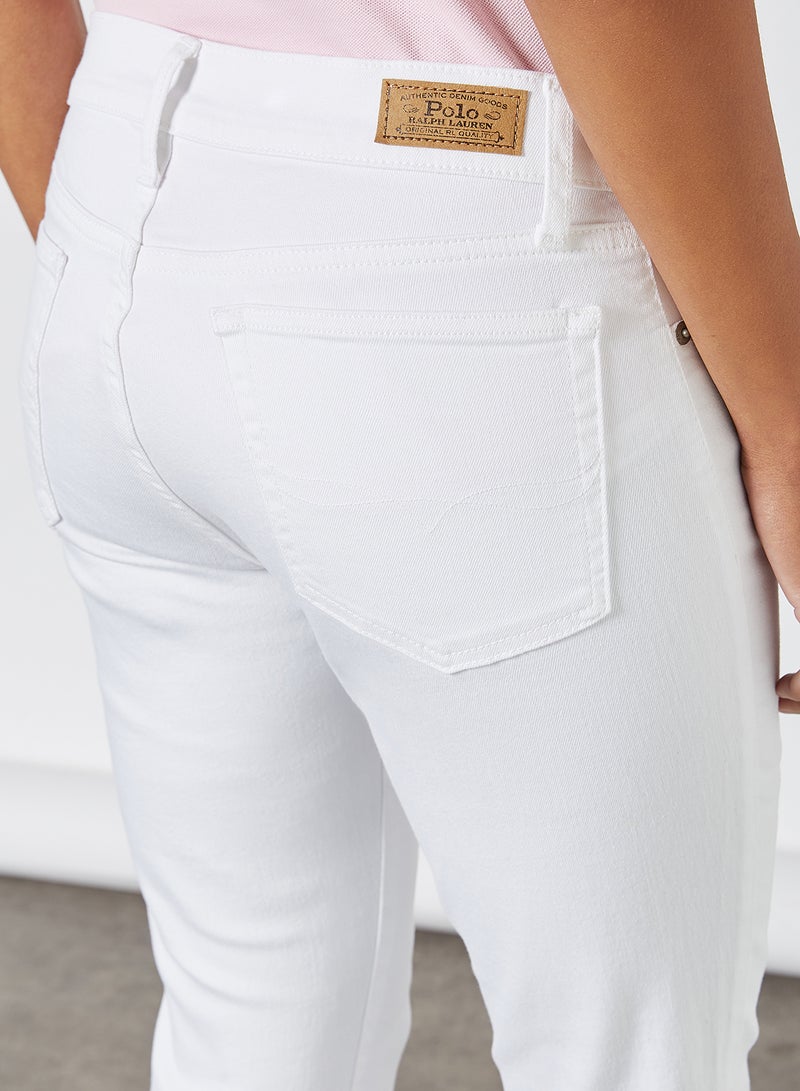 POLO RALPH LAUREN - Slim Fit Jeans White - Image 1