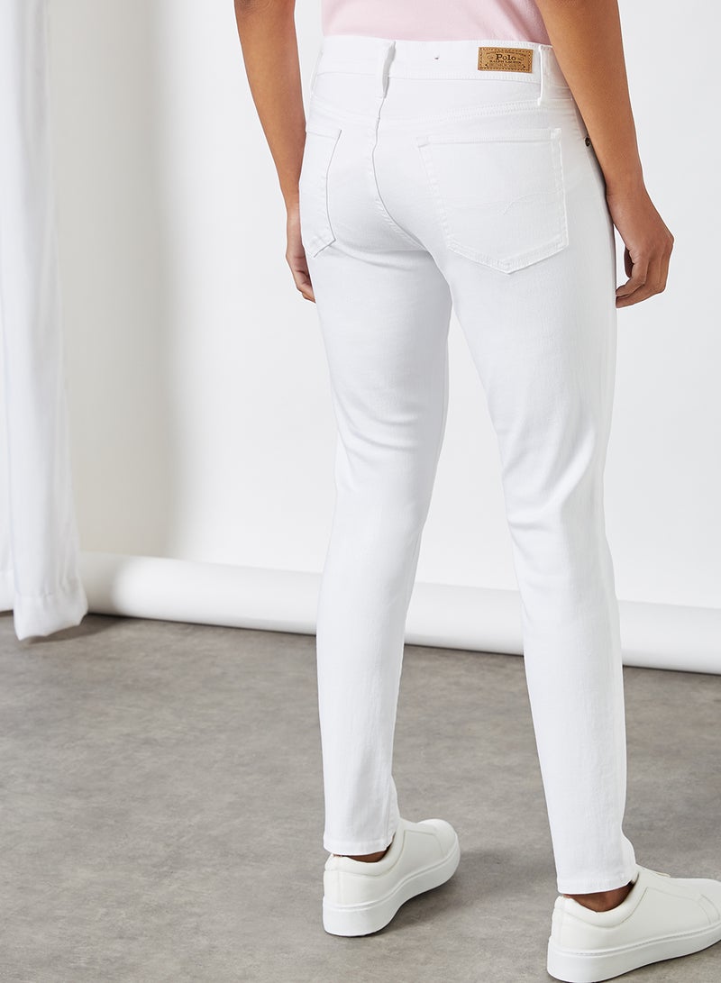 POLO RALPH LAUREN - Slim Fit Jeans White - Image 1