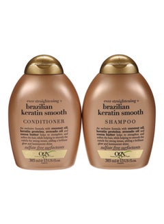 Brazilian Keratin Shampoo Plus Conditioner 385x2ml