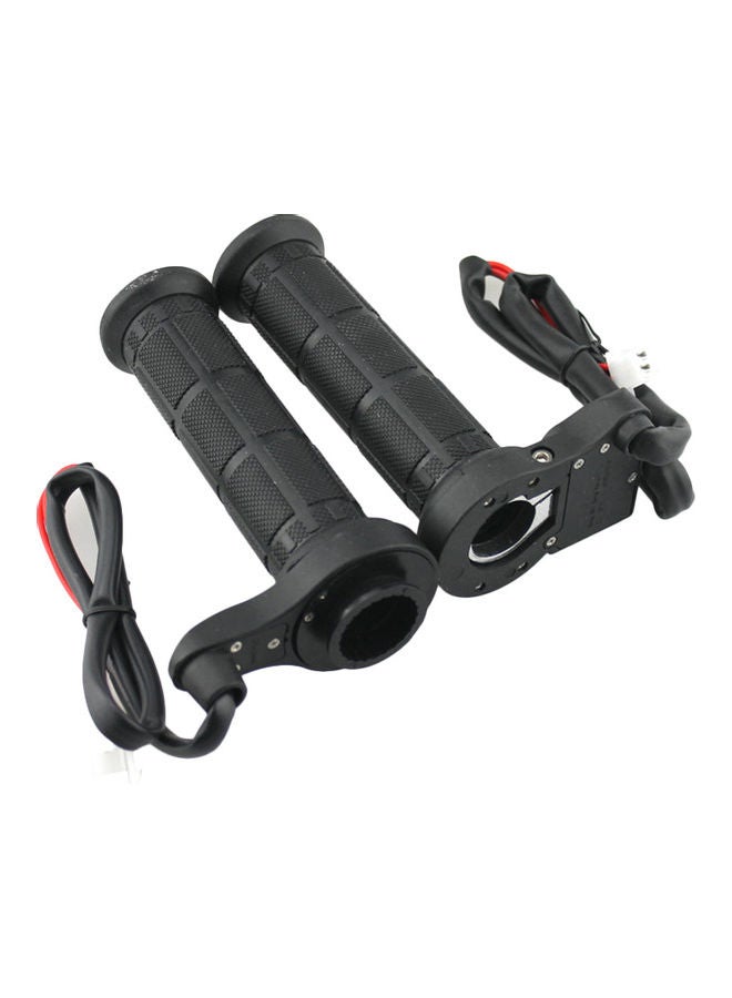 Generic 2-Piece Motorcycle Electric Heating Handlebar Warmer With Switch Control  - Image 3