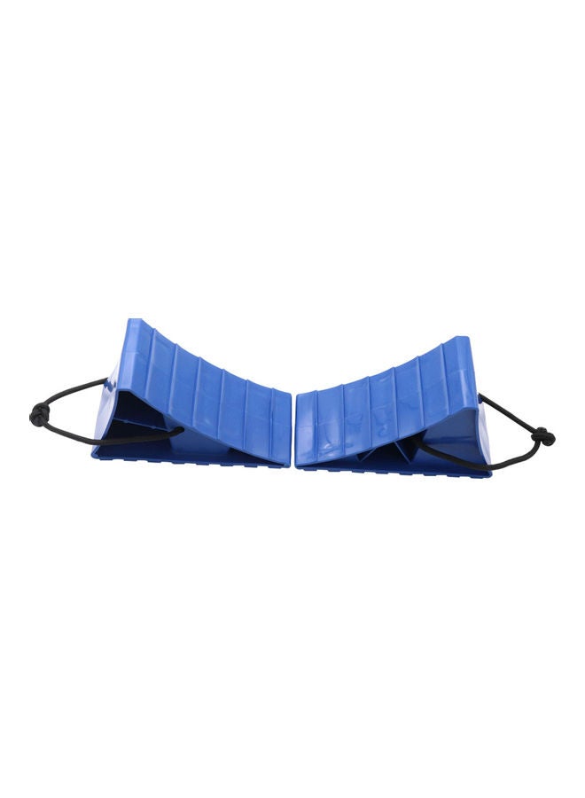 Generic 2-Piece Wheel Chocks For RV Camper Car  - Image 1