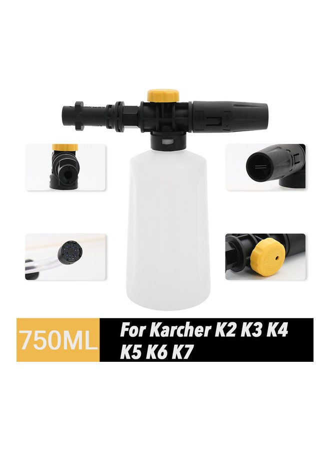 Snow Foam Lance Generator With Adjustable Sprayer Nozzle