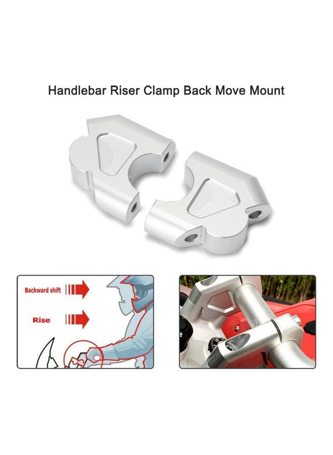 Generic 2-Piece Handlebar Riser Clamp  - Image 3