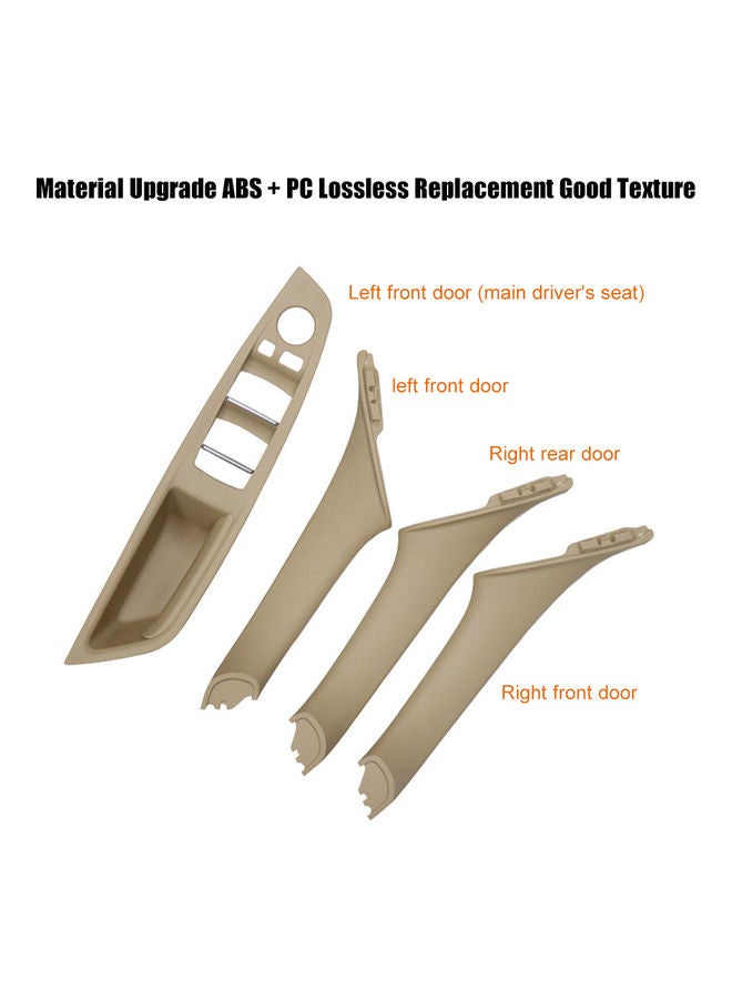 4-Piece Car Interior Handles For BMW 5 Series F10/F11/F18