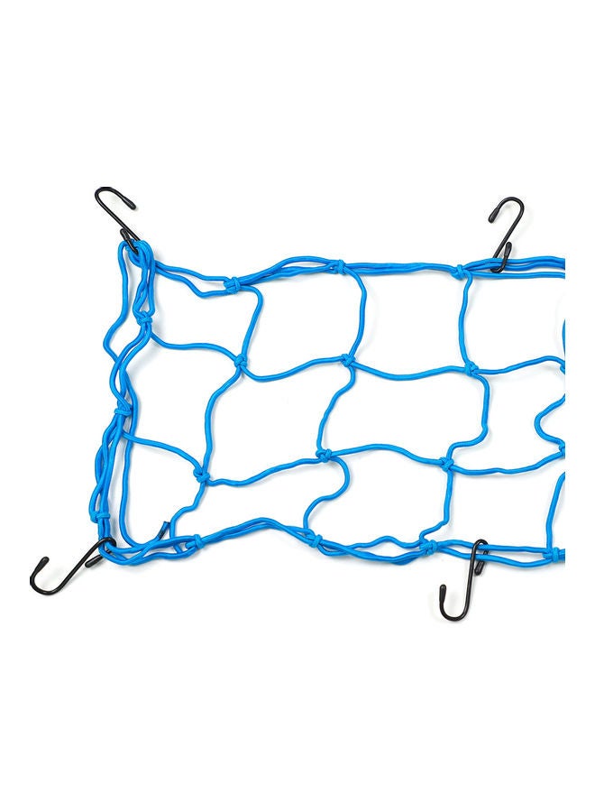 Generic Cargo Net Motorcycle Helmet Mesh Bungee Cord With 6 Hooks  - Image 4