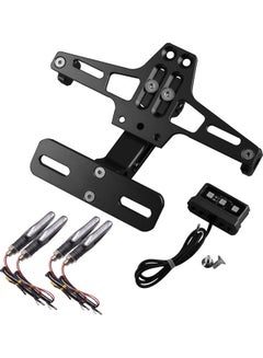 Motorcycle Adjustable Holding Bracket With Turn Signal Lights