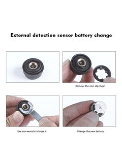 Generic 5-Piece Solar Wireless Car Tire Pressure Monitoring System And External Sensor Set  - Image 2