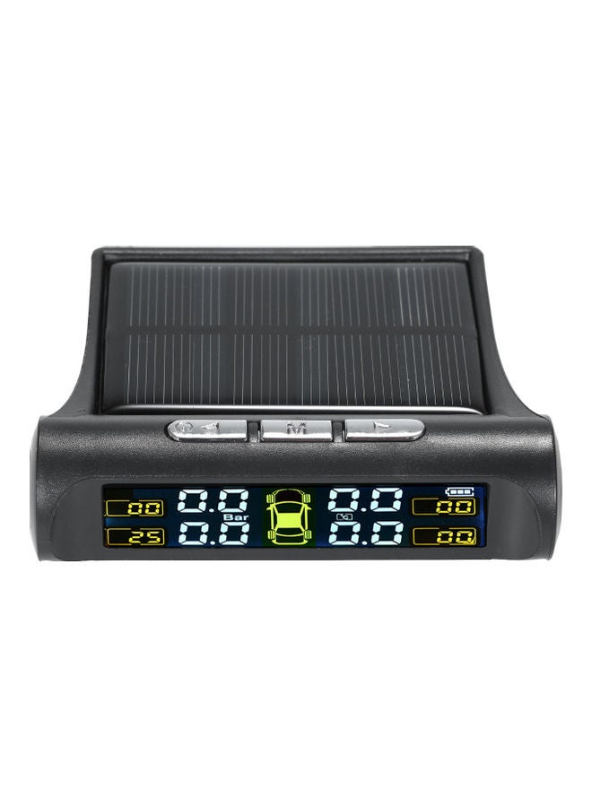Generic - 5-Piece Solar Wireless Car Tire Pressure Monitoring System And External Sensor Set - Image 1