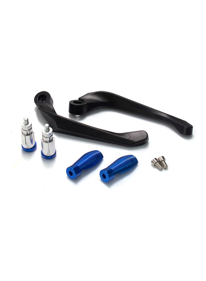 Generic Motorcycle Handlebar Protector Aluminum Alloy Brake Clutch Lever Guards Replacement For Honda Yamaha Suzuki Kawasaki Ktm Blue  - Image 2