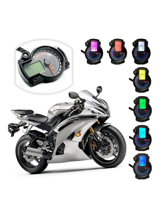 Generic Universal Motorcycle LCD Speedometer - Image 1