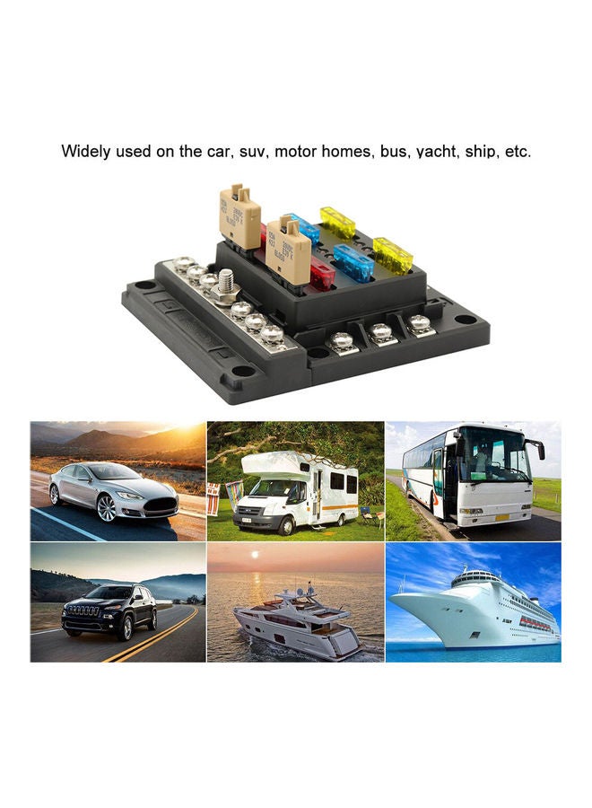 Generic 6 Way Fuse Box Blade Block Holder  - Image 1