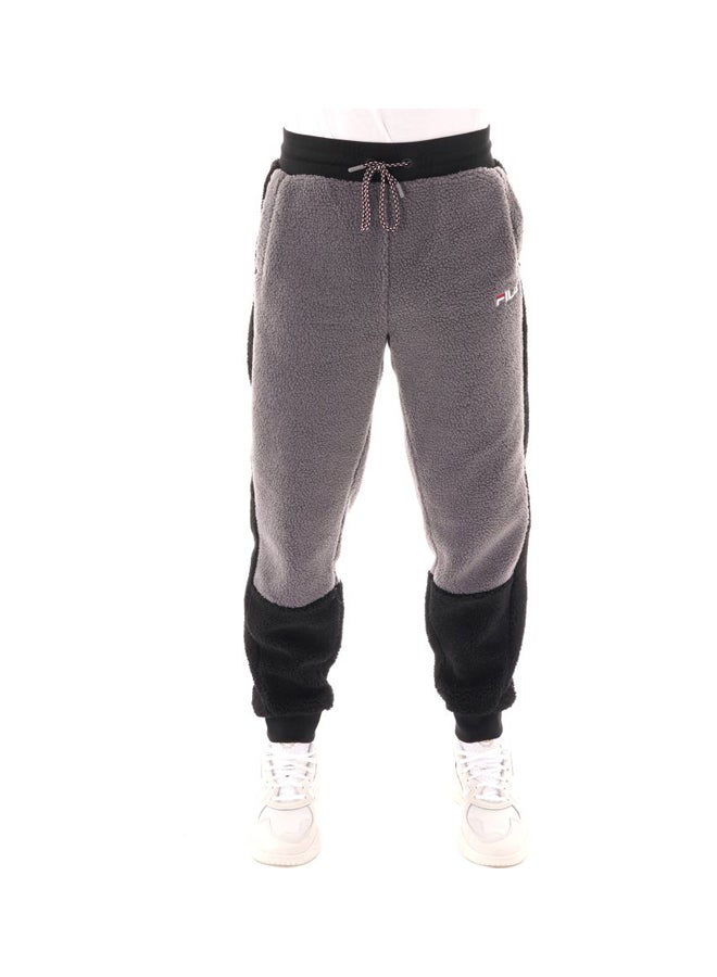 FILA Camillo Sherpa Sweatpants Grey/Black  - Image 1