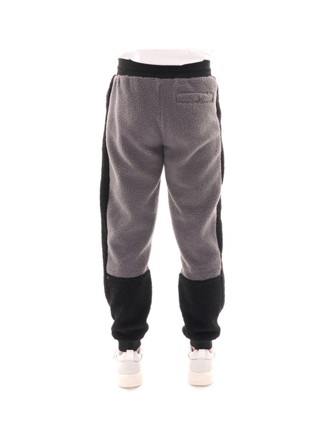 FILA Camillo Sherpa Sweatpants Grey/Black  - Image 2