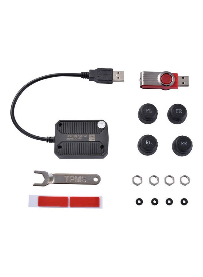 Generic 8-Piece Android TPMS Tire Pressure Monitoring Kit  - Image 1