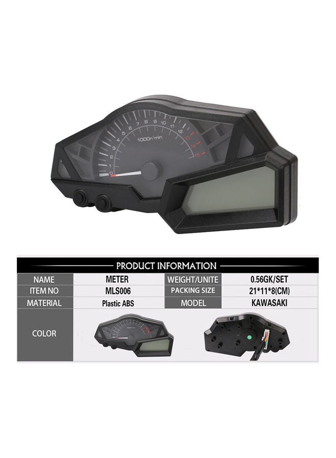 Generic Universal Motorcycle Speedometer With Fitting Kit - Image 5