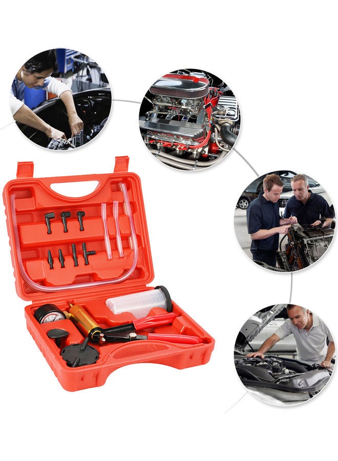 Generic 17-Piece Professional Car Auto Hand-Held Vacuum Pressure Pump Kit  - Image 4