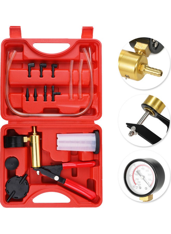 Generic 17-Piece Professional Car Auto Hand-Held Vacuum Pressure Pump Kit  - Image 5