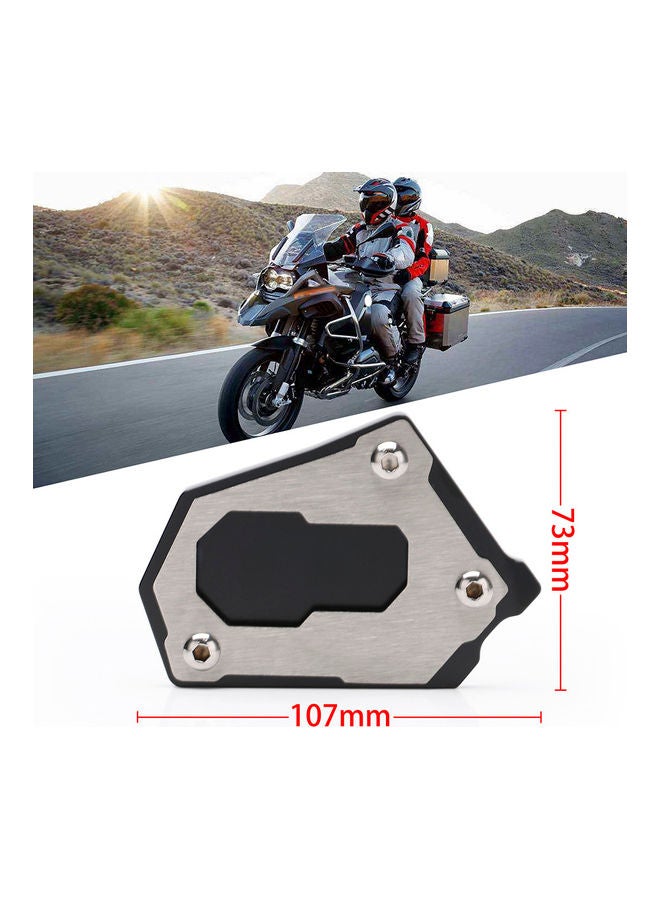 Generic Motorcycle Side Stands Enlarge Extension Pad  - Image 3