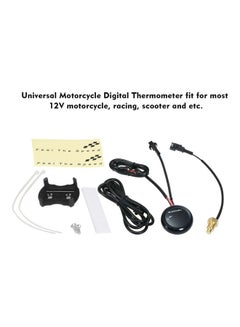 Generic Motorcycle Digital Temperature With Accessories  - Image 4