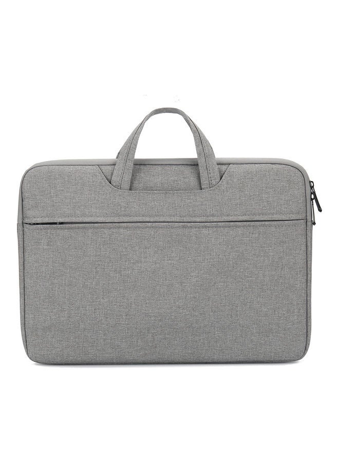 Protective Bag For 15.6-Inch Laptops Light Grey - Image 1