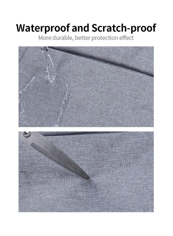 Protective Bag For 15.6-Inch Laptops Light Grey - Image 2