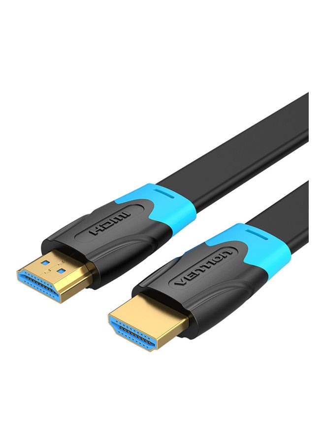 فينشن كابل HDMI مسطح أسود  - Image 1