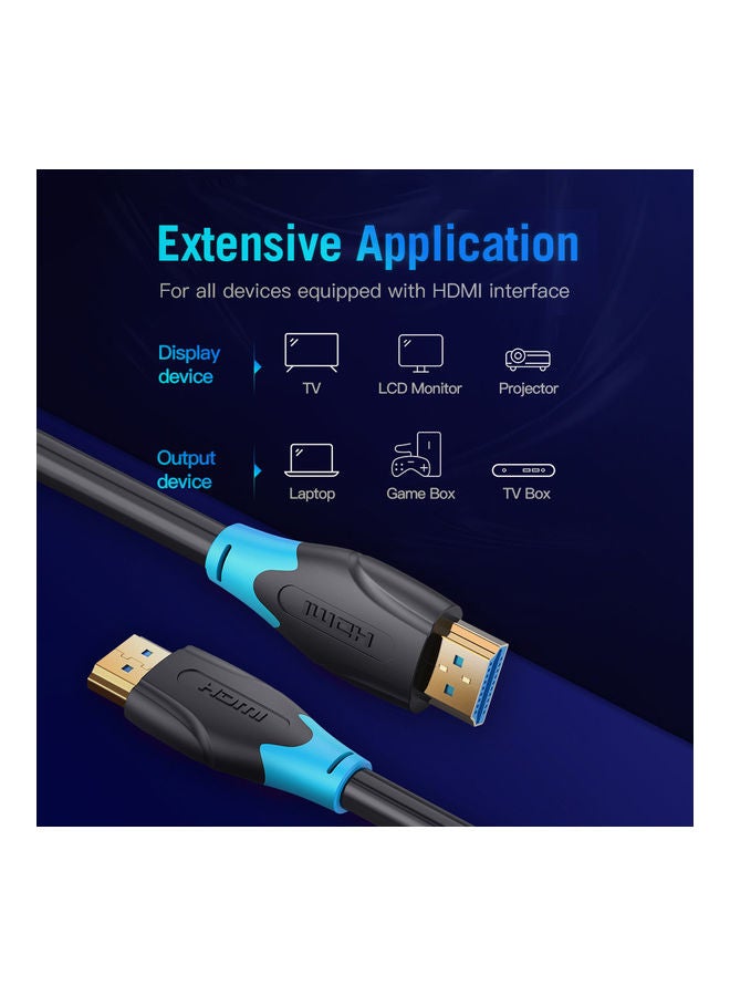 فينشن كابل HDMI من ذكر إلى ذكر أسود - Image 5