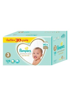 Premium Care Diapers Size 3/6-10 Kg Set ( 128 Diapers) - v1611060661/N40830471A_2