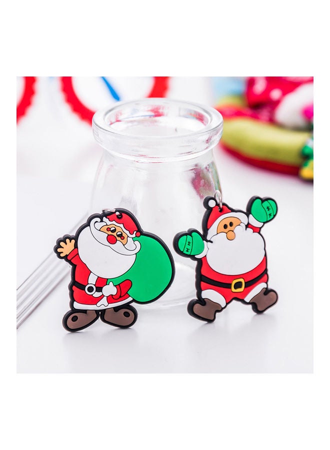 Silicone Keyring Hanging Pendant Key Chain Multicolor - Image 4