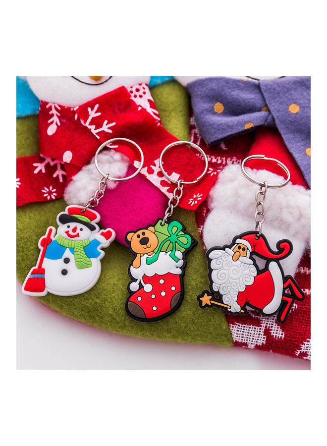 Silicone Keyring Hanging Pendant Key Chain Multicolor - Image 5