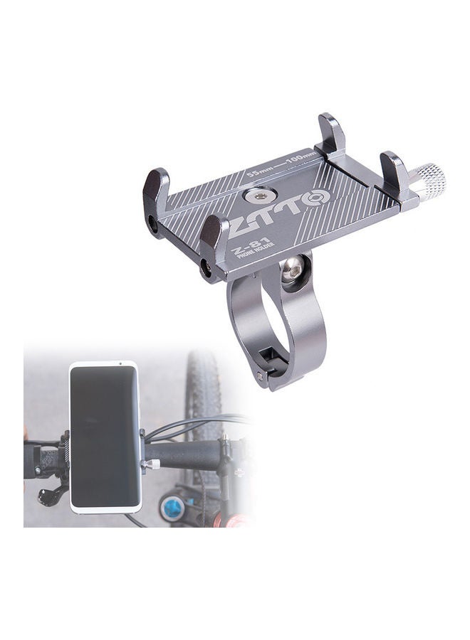 Generic Z-81 Bicycle Aluminum Alloy Mobile Phone Holder 8x4x5cm  - Image 4