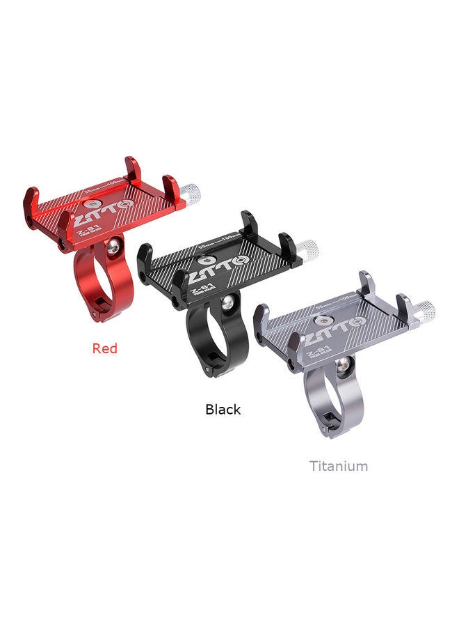 Generic Z-81 Bicycle Aluminum Alloy Mobile Phone Holder 8x4x5cm  - Image 5