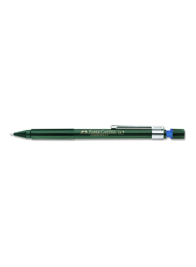 FABER-CASTELL - Contura Mechanical Pencil Green/Silver - Image 1