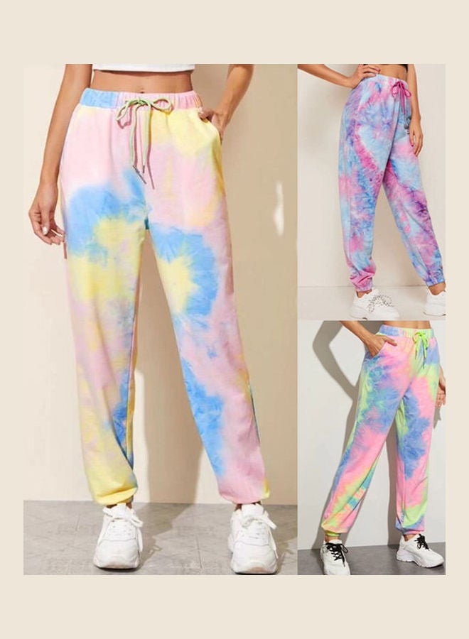 Yoga Jogging High Waist Pants Multicolour - Image 2