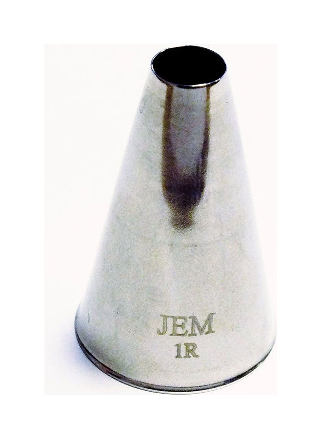 PME - Jem No 1R Round Savoy Cake Decoration Nozzle Silver - Image 1
