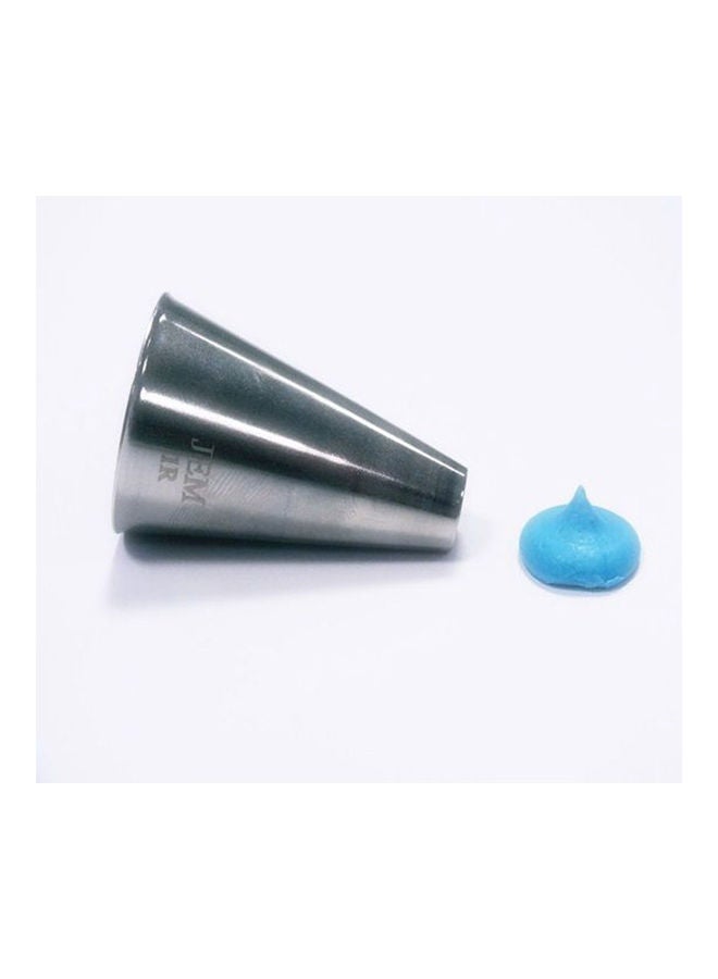 PME - Jem No 1R Round Savoy Cake Decoration Nozzle Silver - Image 1