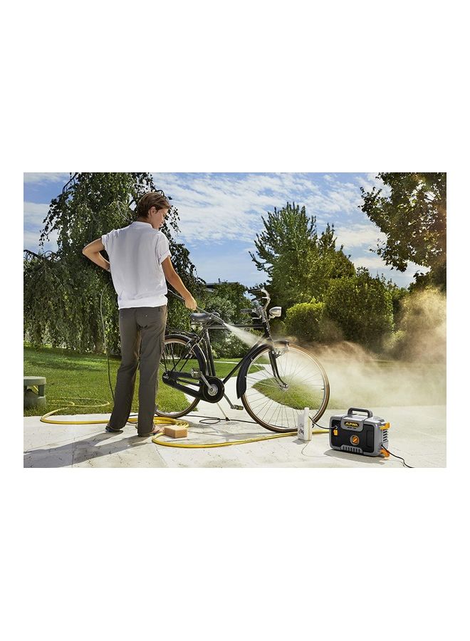Alpina Electric Portable High Pressure Washer For Home Garden & Cars 110 Bar 1400 Watts Black/Grey - Image 5