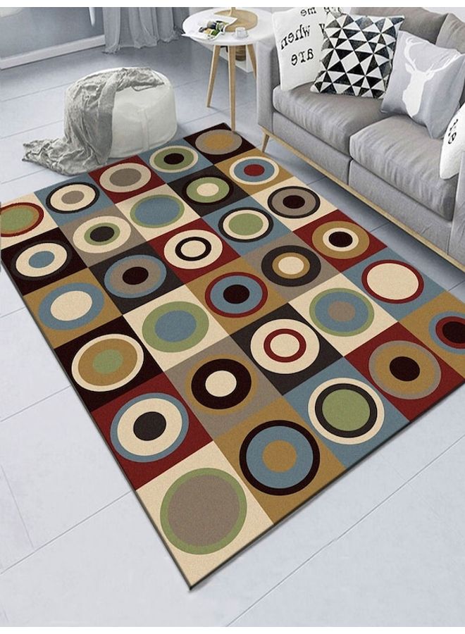 1 Pieces Home Floor Mat Brown 80x120cm  - Image 3
