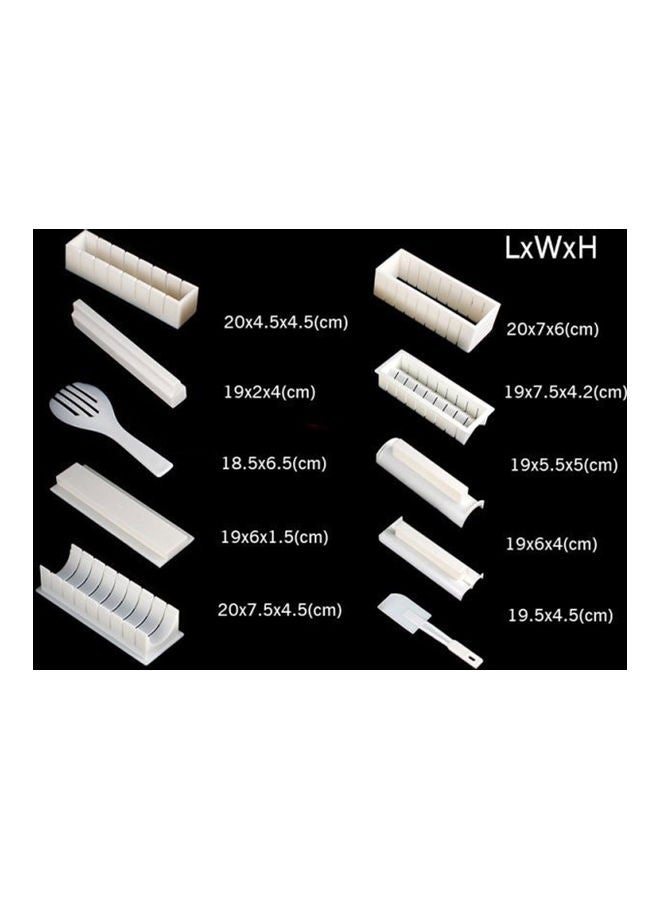 Sushi Making Mold Kit White 21.00 x 8.00 x 21.00cm - Image 2