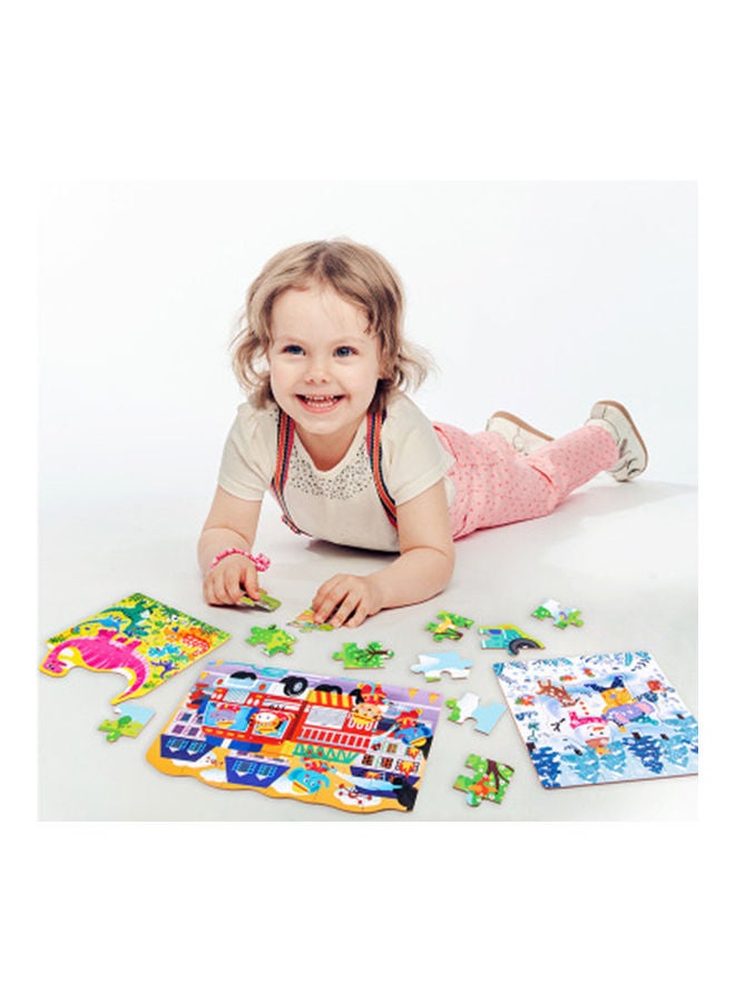 Four Seasons Wooden Puzzles Set