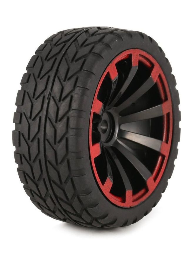Generic - 4-Piece Of Off-road Wheel Rim And Tires 14 x 14 x 3.5cm - Image 1