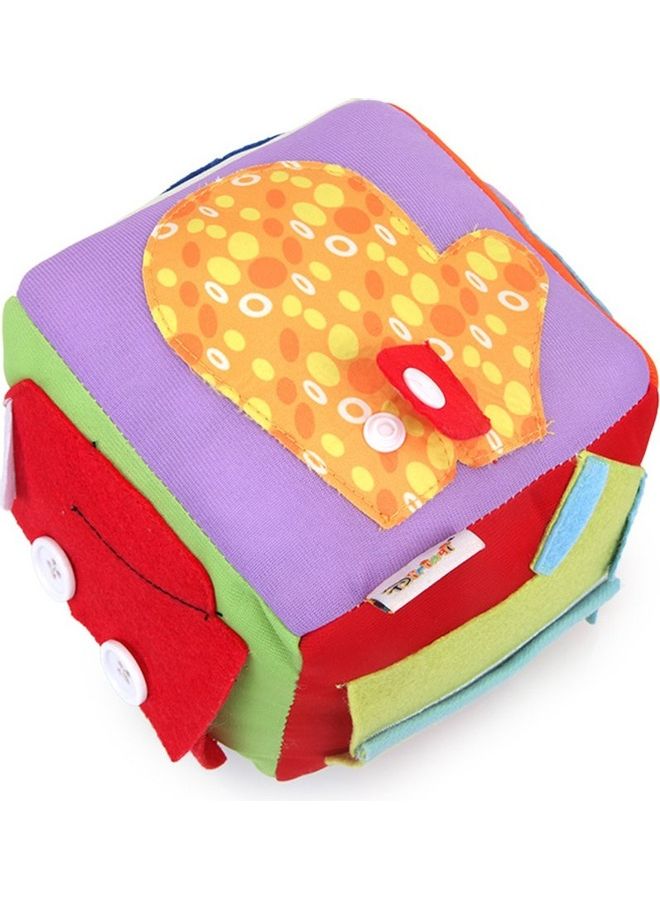 Learn To Dress Cube Stuffed Toys 15x15x15cm - Image 3