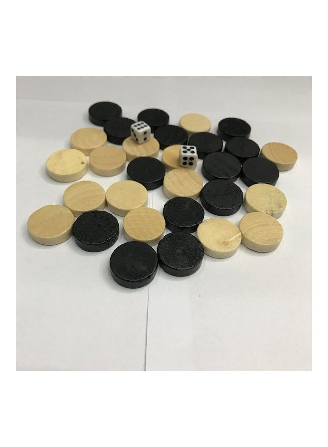 Natural Wooden Chess Piece 6 x 8 x 3cm - Image 3